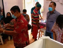 Anggota Polsek Jatinegara Monitoring Peremajaan LMK di Bali Mester
