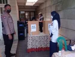 Pemilhan LMK di Kayu Manis di Monitoring Personel Polsek Matraman