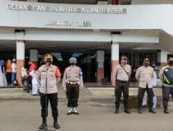 Kapolsek Ciracas Pimpin Apel Pengamanan Kompetisi Liga III Asprov PSSI Jakarta, Ratusan Personel Dikerahkan