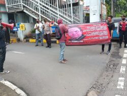 Polsek Matraman Amankan Aksi Unras di BNPB
