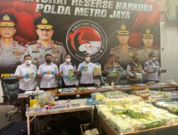Ungkap Kasus Narkoba Jaringan Malaysia Jakarta, 35 Tersangka Ditangkap