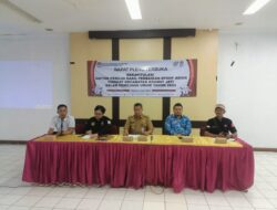 Polisi Hadiri Rapat Pleno DPSHP Akhir Tingkat Kecamatan Kramatjati