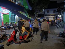 Antisipasi Guankamtibmas, Puluhan Polisi Lakukan Operasi Cipkon Malam di Pademangan