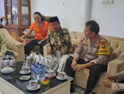 Kasat Binmas Silaturahmi Kepada Ketua Da’i Kamtibmas Jakarta Timur dalam Rangka Harkamtibmas dan Menciptakan Pemilu Damai