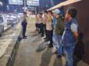 Puluhan Polisi Gelar Apel Operasi Cipkon di Pos Pantau Anti Tawuran Mall Bassura City